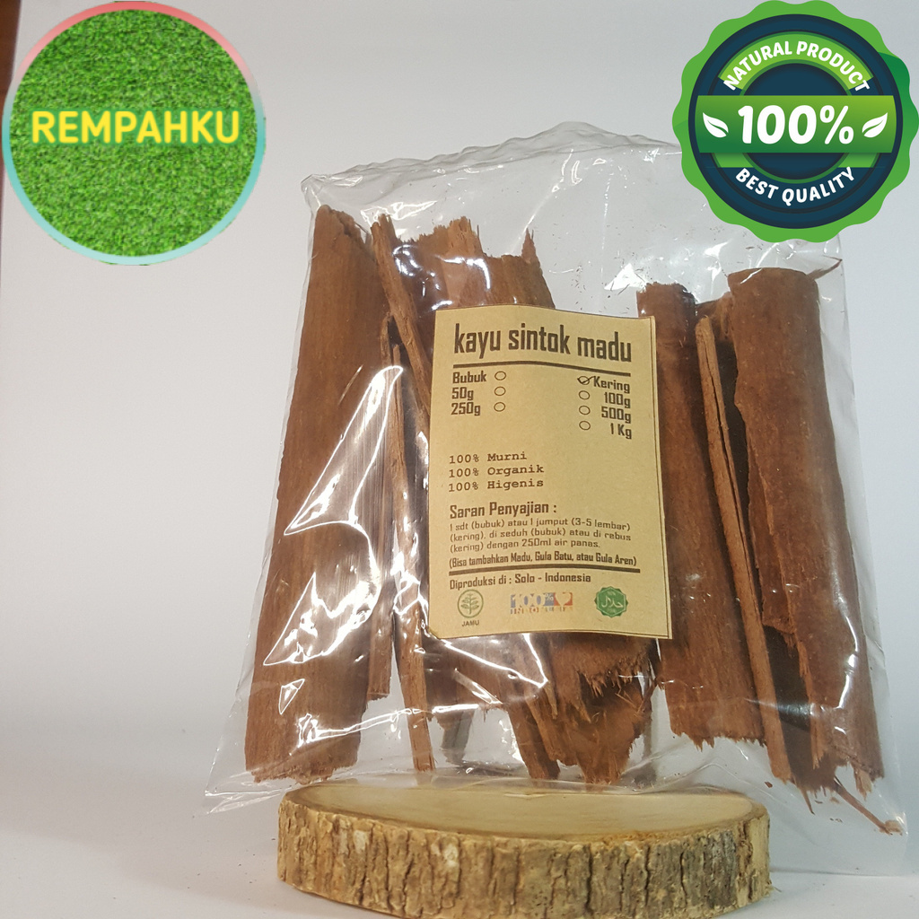 

KAYU SINTOK MADU 50 GRAM - Cinnamomum Sintoc - MURNI - JSR - REM