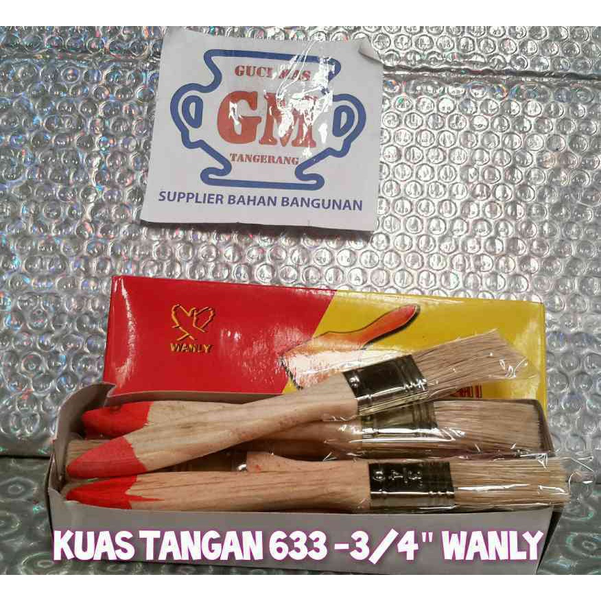 

Kuas Tangan 633 3/4" Wanly