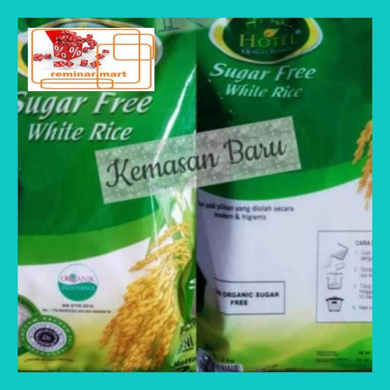 

S0Bers Beras Sugar Free Hotel 2 Kg Ric0S50B