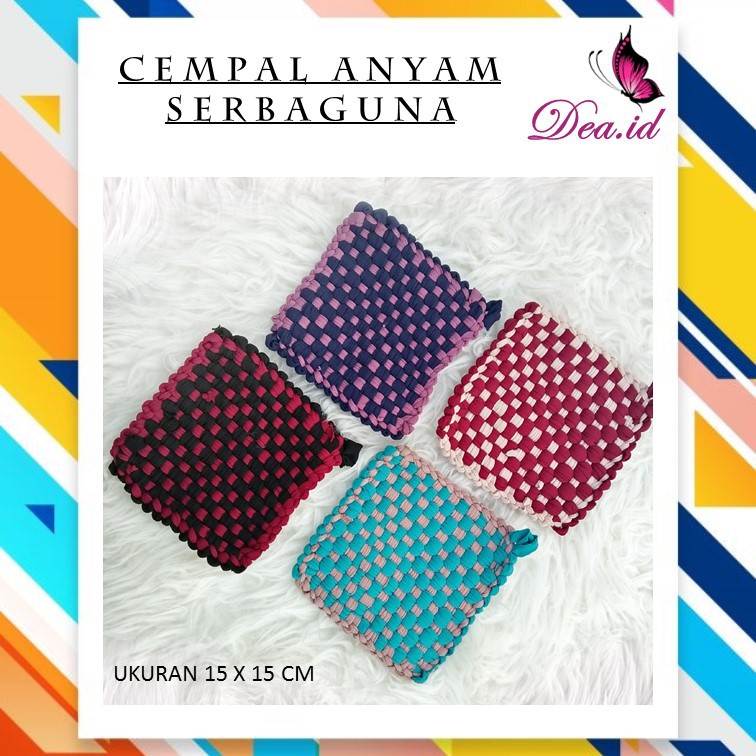 [DEASHOP] CEMPAL / PEGANGAN PENAHAN PANAS / TATAKAN ALAS ANYAM PANCI WAJAN HARGA MURAH