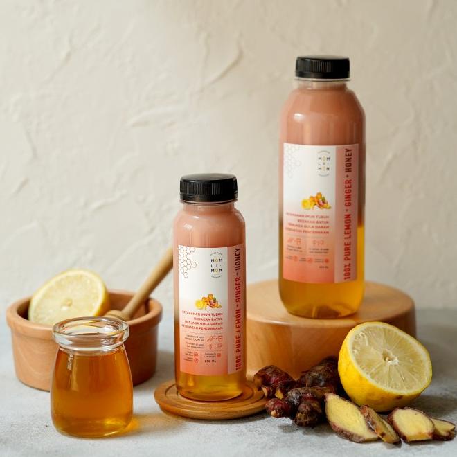 

PURE LEMON 100% + JAHE MERAH RED GINGER + MADU HONEY - VITAMIN C