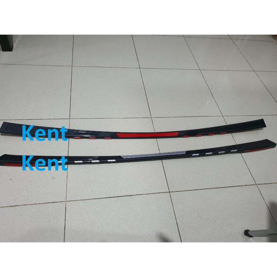 Sill Plate Sillplate Belakang Xpander Kombinasi merah atau hitam