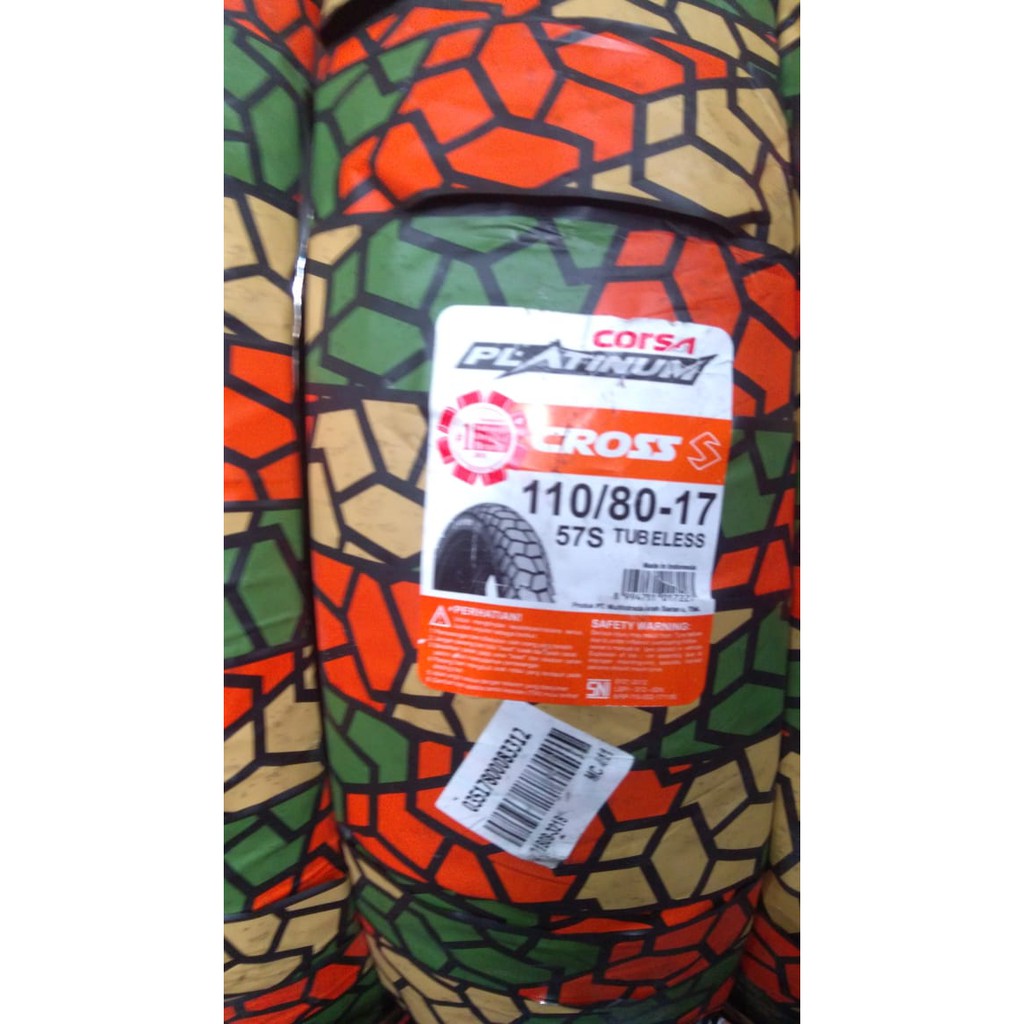 Ban Corsa Cross S 110 80 Ring 17 Tubeless