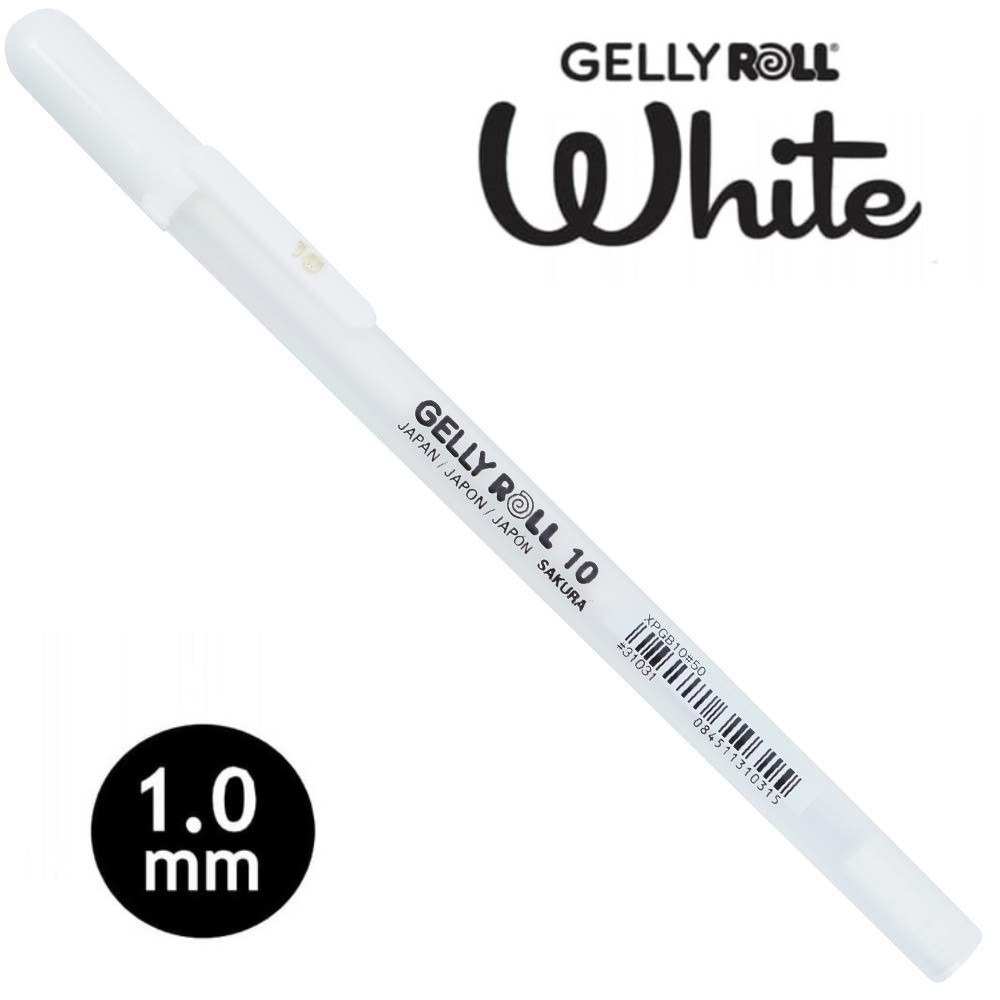 

BALLPEN GAMBAR GELLY ROLL XPGB10 BOLD POINT SAKURA (WHITE)