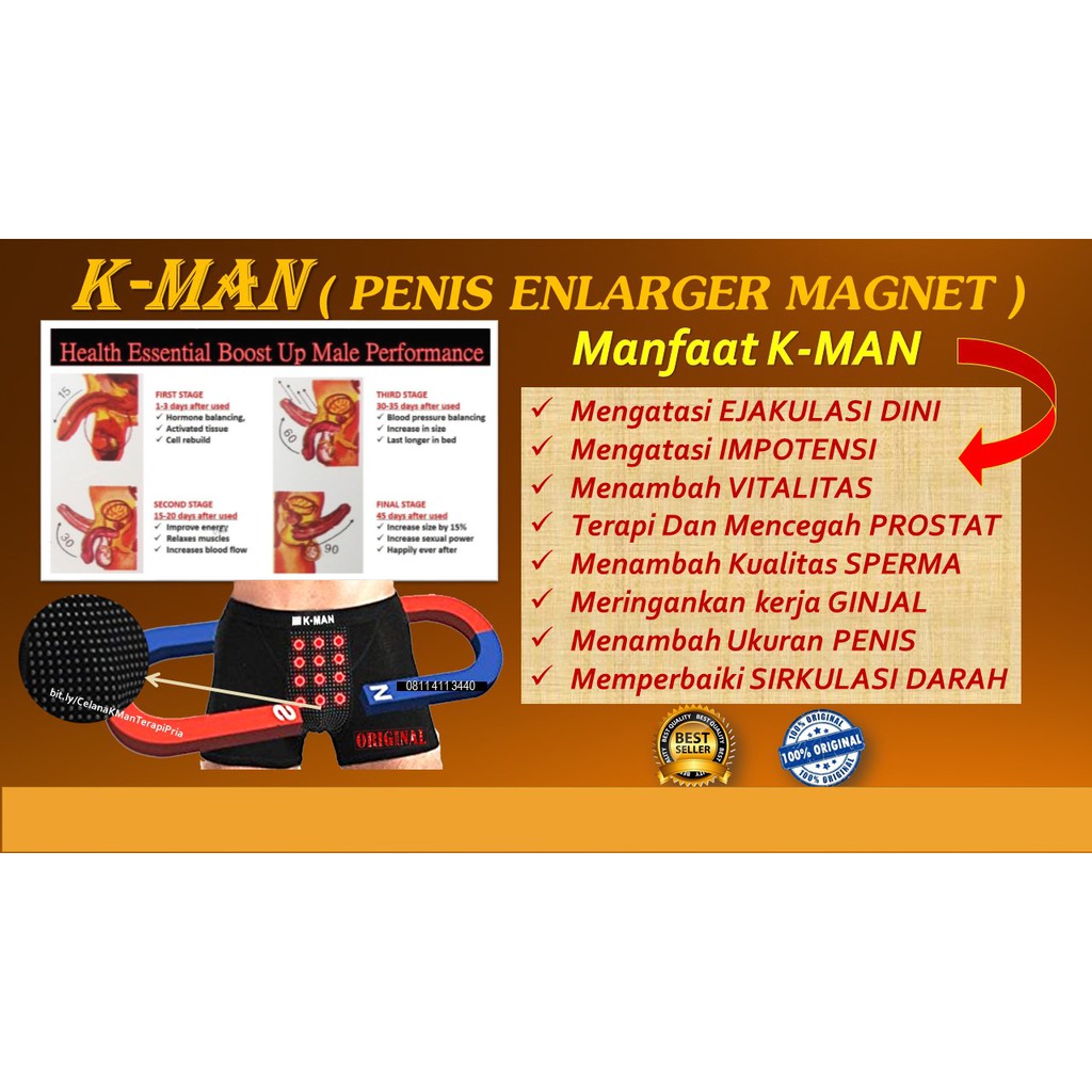 [COD] Celana Terapi Ejakulasi Dini K-Man