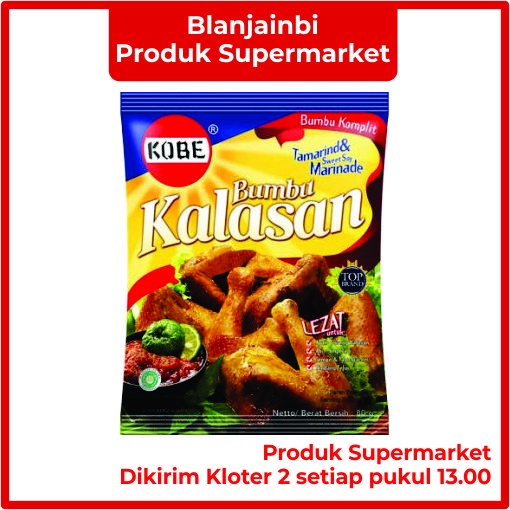 

Kobe Tepung Bumbu Ayam Kalasan 35gr