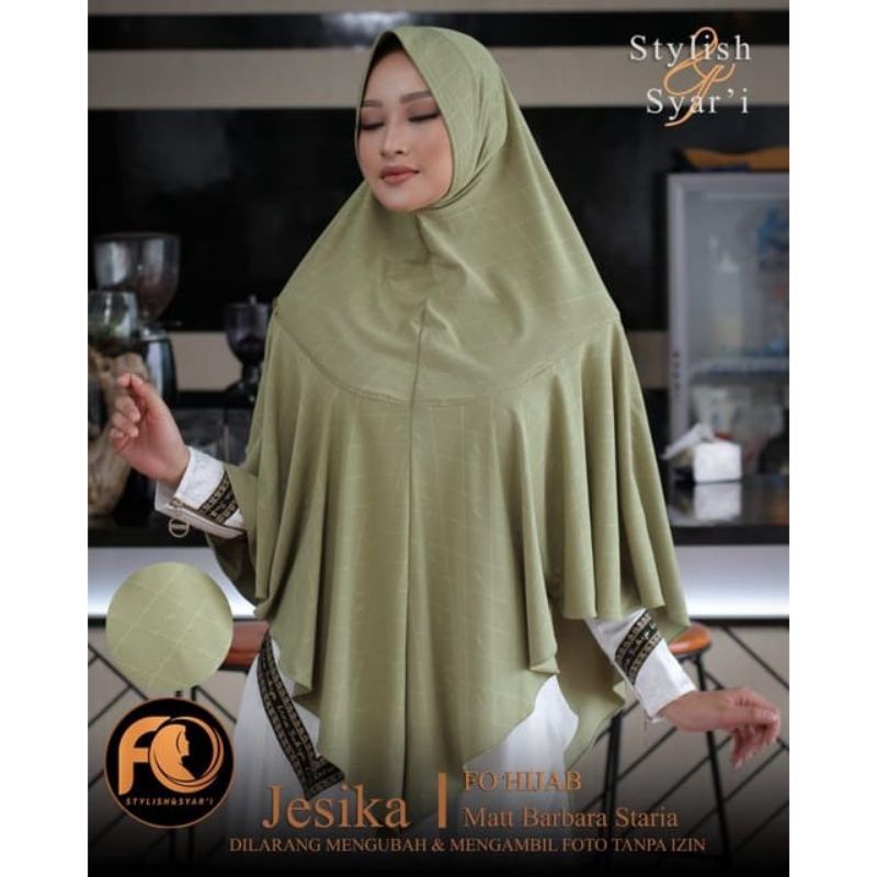 Farida Fo Hijab Jesika Ecer Grosir Termurah SN