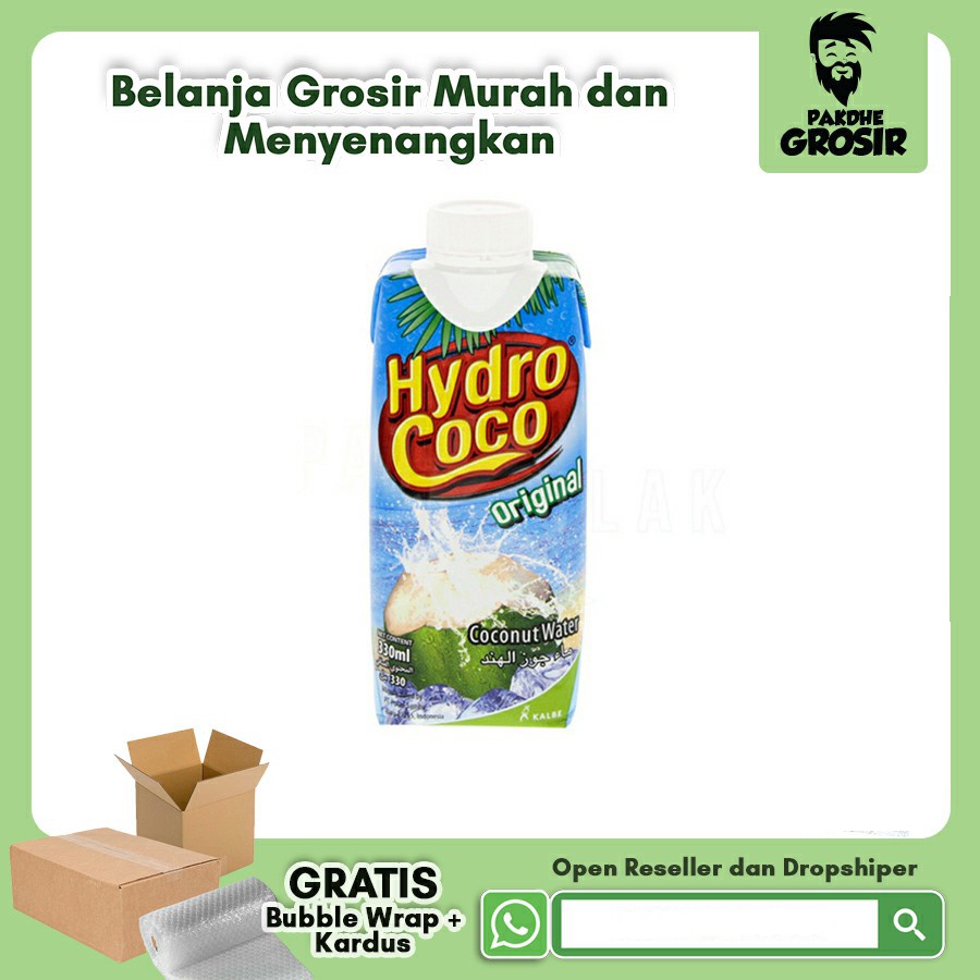 

Hydro Coco 330 ml ( Air Kelapa Kemasan )