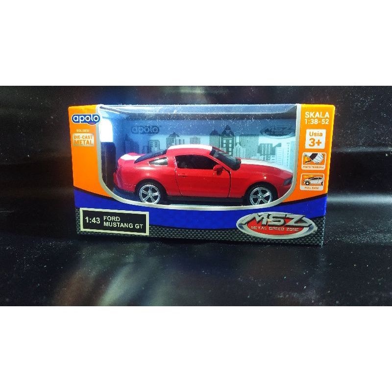 diecast apolo msz mustang