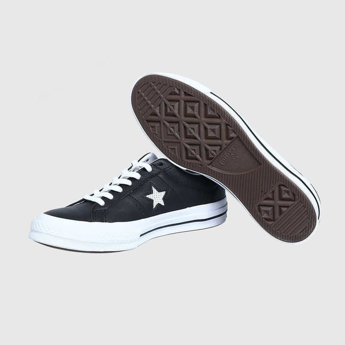 CONVERSE ONE STAR BLACK - BLACK
