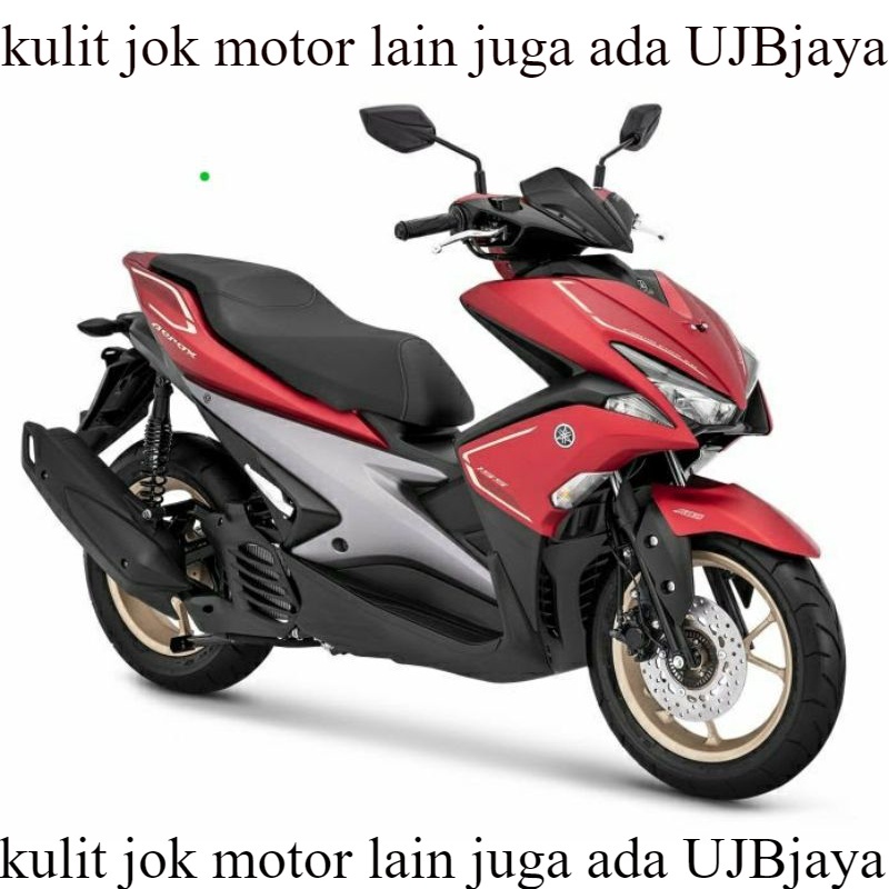Kulit Jok Motor  Aerox 155 Standar / Bahan Ori Sarung Jok Motor  Aerox 155 A19