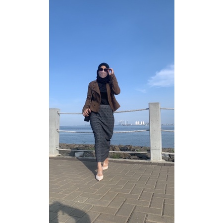 Rok span melar motif/Bisa COD