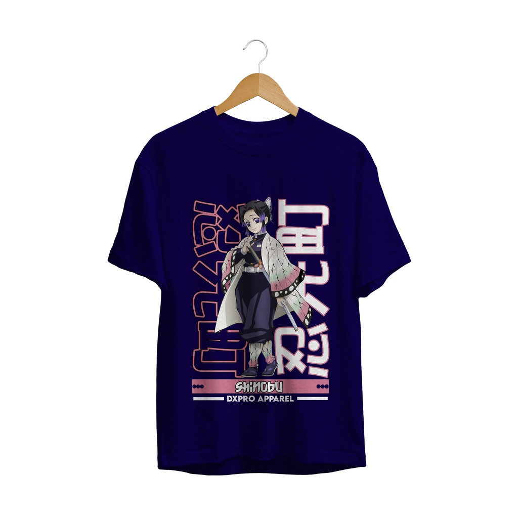 T-SHIRT ANIME DEMON SLAYER KIMETSU NO YAIBA SHINOBU KOCHO PREMIUM