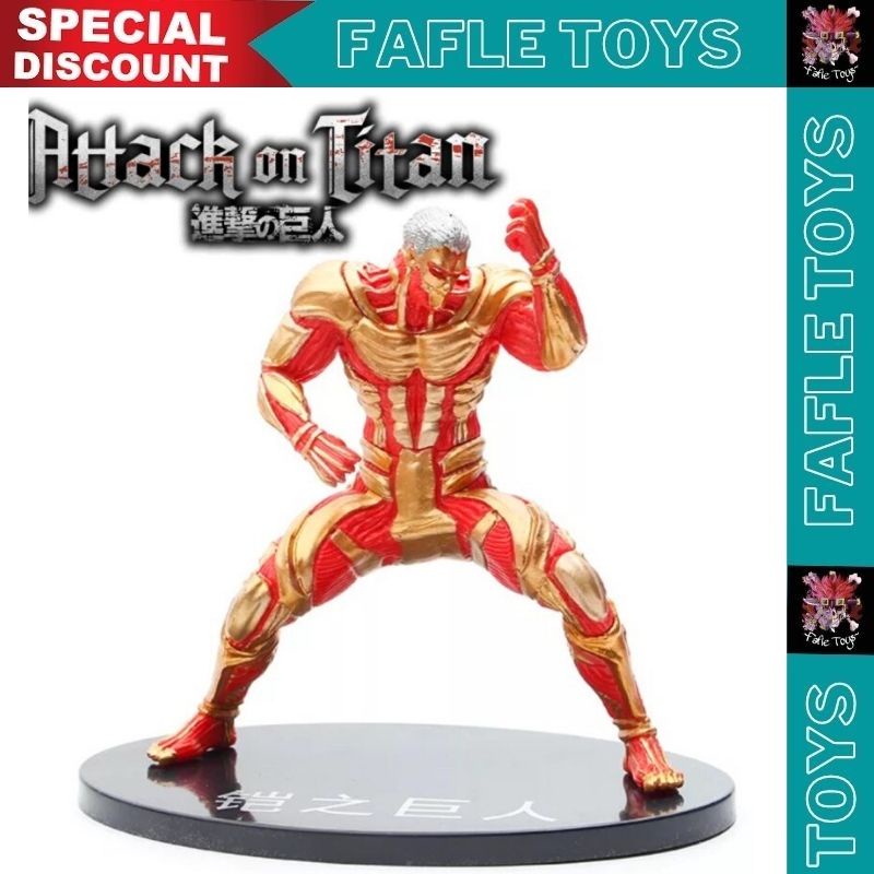 Action Figure Armored Titan Reiner Braun Action Anime From Attack On Titan / Reiner Braun Armored Ti