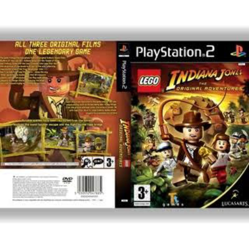 Kaset Ps 2 LEGO INDIANA JONES