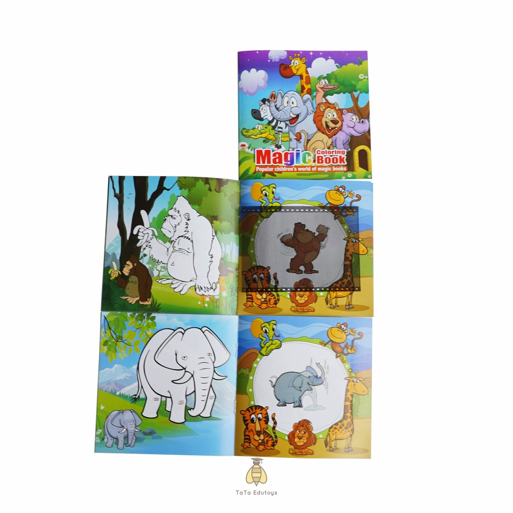 

Animated Coloring Book Buku Gambar Animasi Tata Edutoys RB9