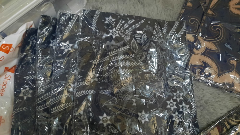 Kemeja Batik Pria Lengan Panjang Hrb026 Bswart Kemeja Pejabat Negara Sipil