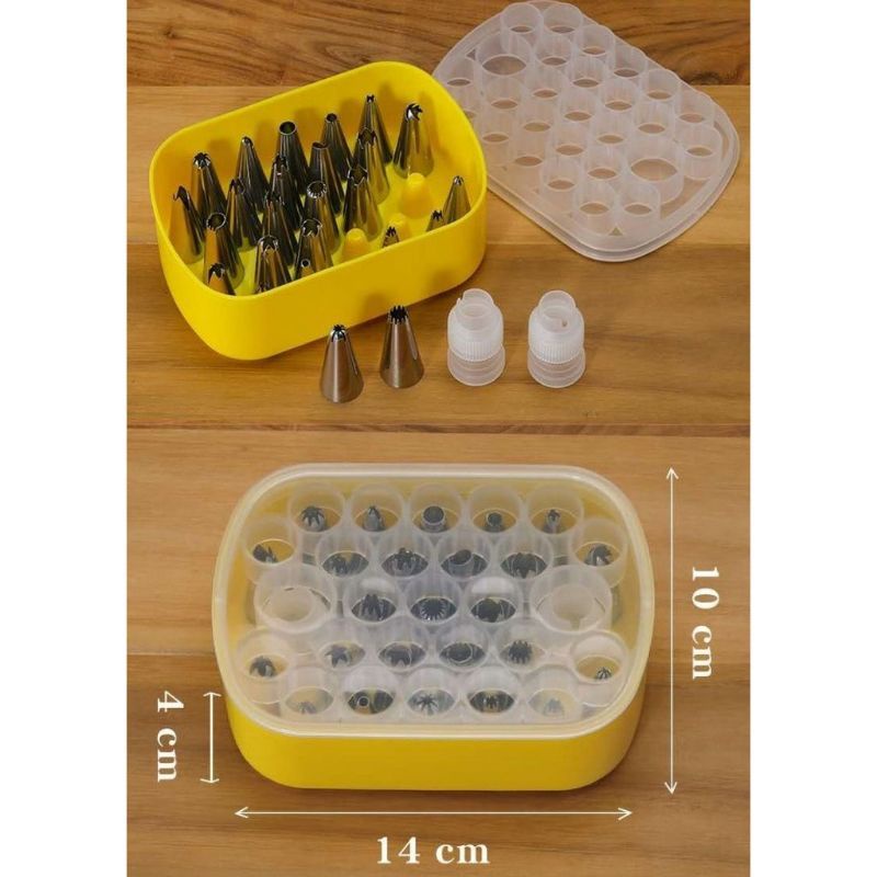 Spuit Dekorasi Cake Import Set 26 pcs + Connector 1 pcs