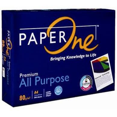 

Kertas Hvs Paper One A4 80 Gram 1Rim Ukk1 Kualitas Baik