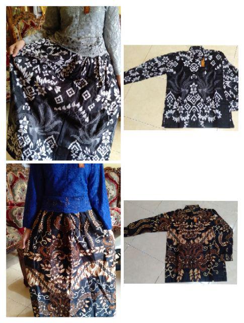 Maura Couple - Sania Ruffle Batik Couple Namira _ Couple Batik 2564 Sumber Urip