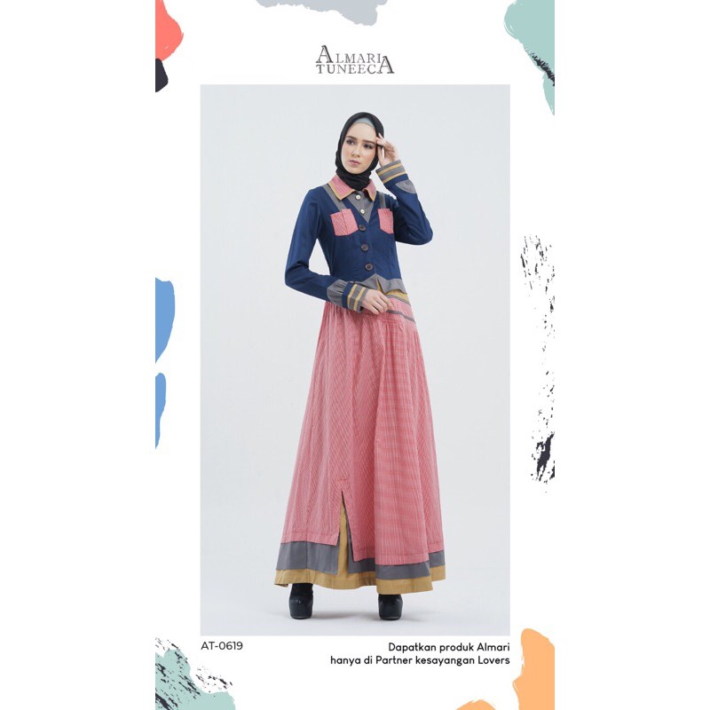 Gamis Almari Tuneeca AT-0619006 Size S dan