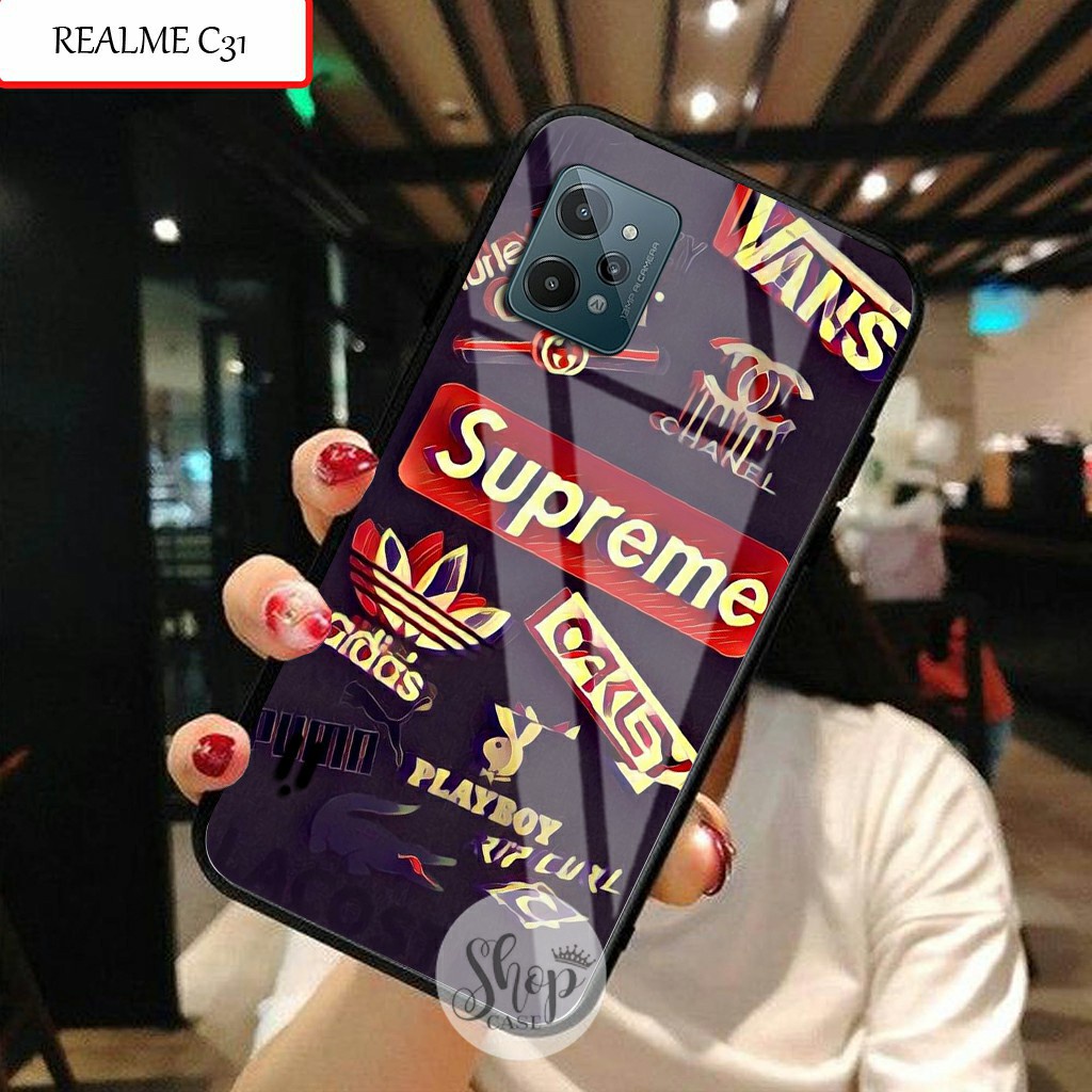 Softcase Glass Realme C31 - Case Realme C31 - case Realme C31 - kesing Realme C31 - softcase Realme 