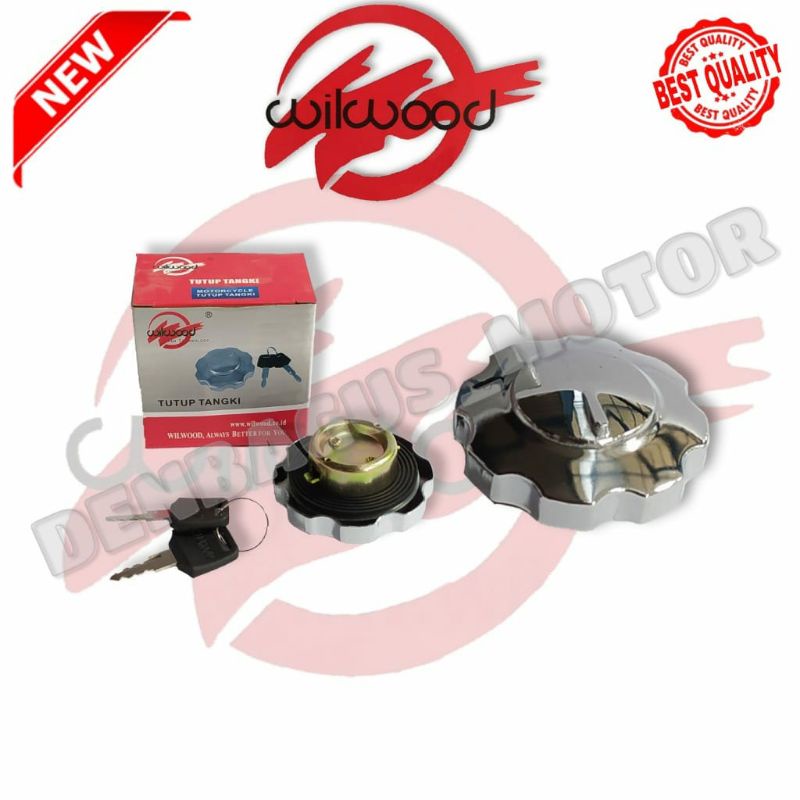 TUTUP TANGKI BENSIN MOTOR CB 100/ TUTUP TANGKI BENSIN WILWOOD/TUTUP TANGKI CB