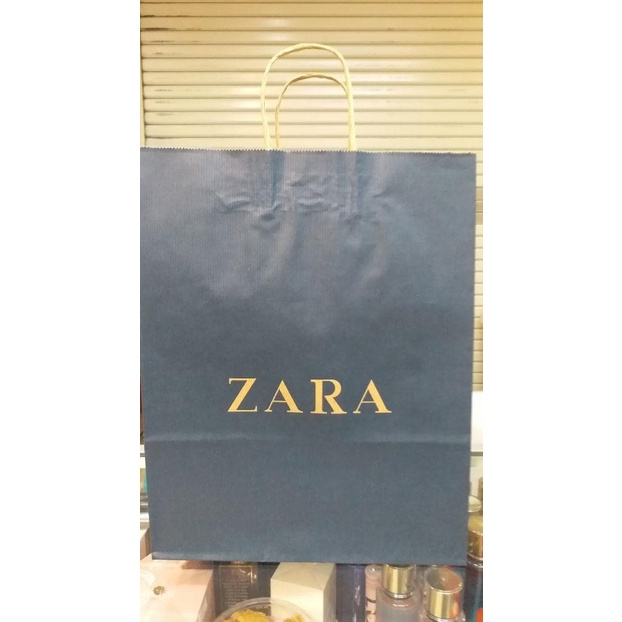 

(TERLARIS) Sale Original Zara Paperbag Ukurang Sedang Per 10Pcs Berkualitas