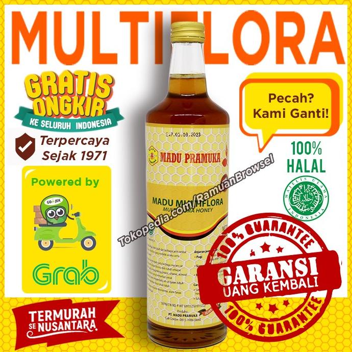 

PROMO Madu Pramuka Alami (Madu Multiflora) 650ml MURAH