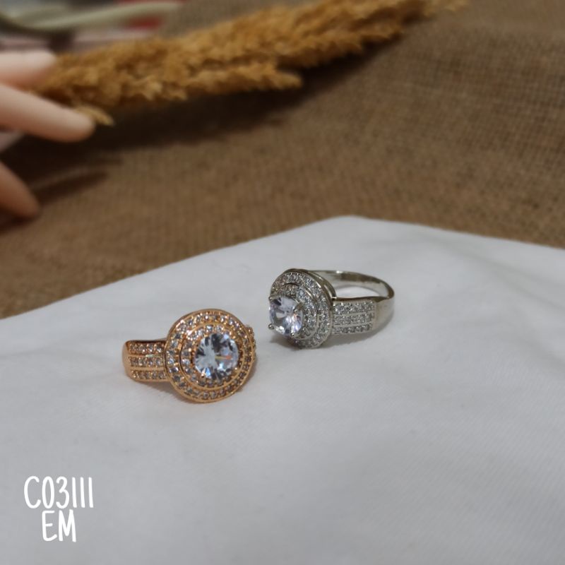 Cincin Fashion Zircon Mewah C03111