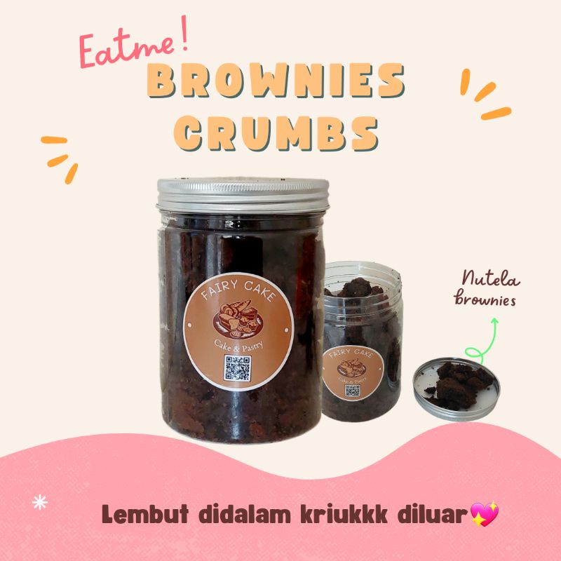 

Brownies Nutella Almond Crumbs 800gr