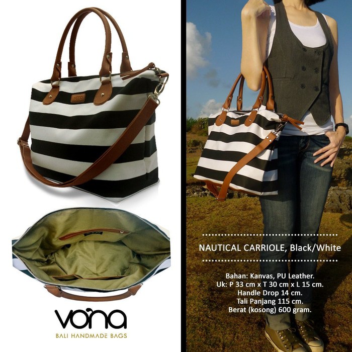 Tas Wanita Cariole Tote Bag Branded Bagus Unik Cantik Lucu Keren Murah