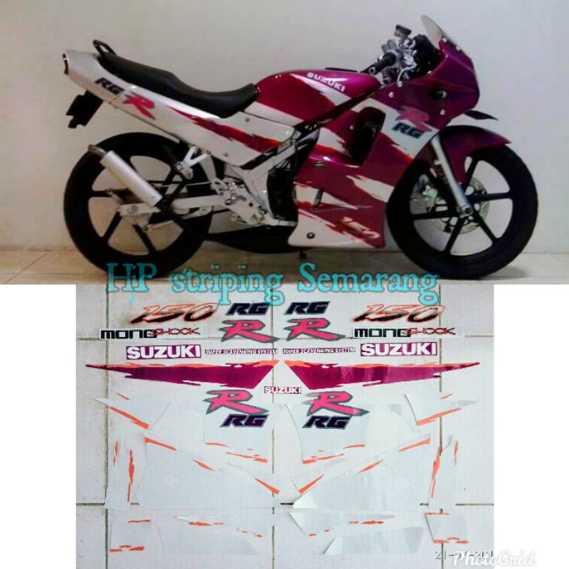 Striping Suzuki RGR Jumbo Magenta