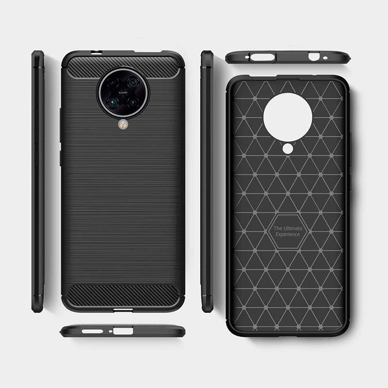 CASE SLIM FIT CARBON IPAKY XIAOMI POCOPHONE F2 PRO SOFTCASE - FA