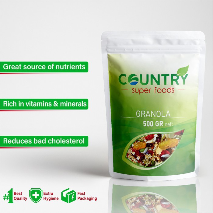 

[ 300 gr ] - Granola | Muesli | Oatmeal, Nuts & Dried fruits mix