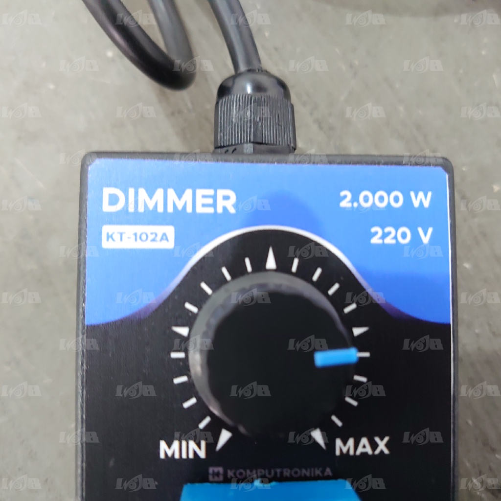 Dimmer AC 2000W Pengatur Kecepatan Mesin Motor Gerinda Peredup Cahaya Lampu Multifungsi
