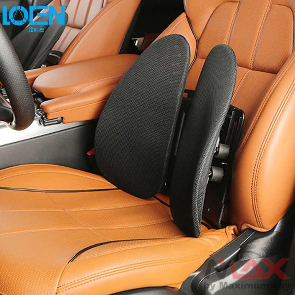 Sandaran mobil / matras sandaran mobil / alat sandara kursi Terapi Pinggang LOCEN Sandaran Kursi Ergonomic Adjustable Lumbar Back Support - TY3120 / Car Seat Lumbar Support Universal Ventilate Seat Waist Cushion For Office Home Car Interior Accessories