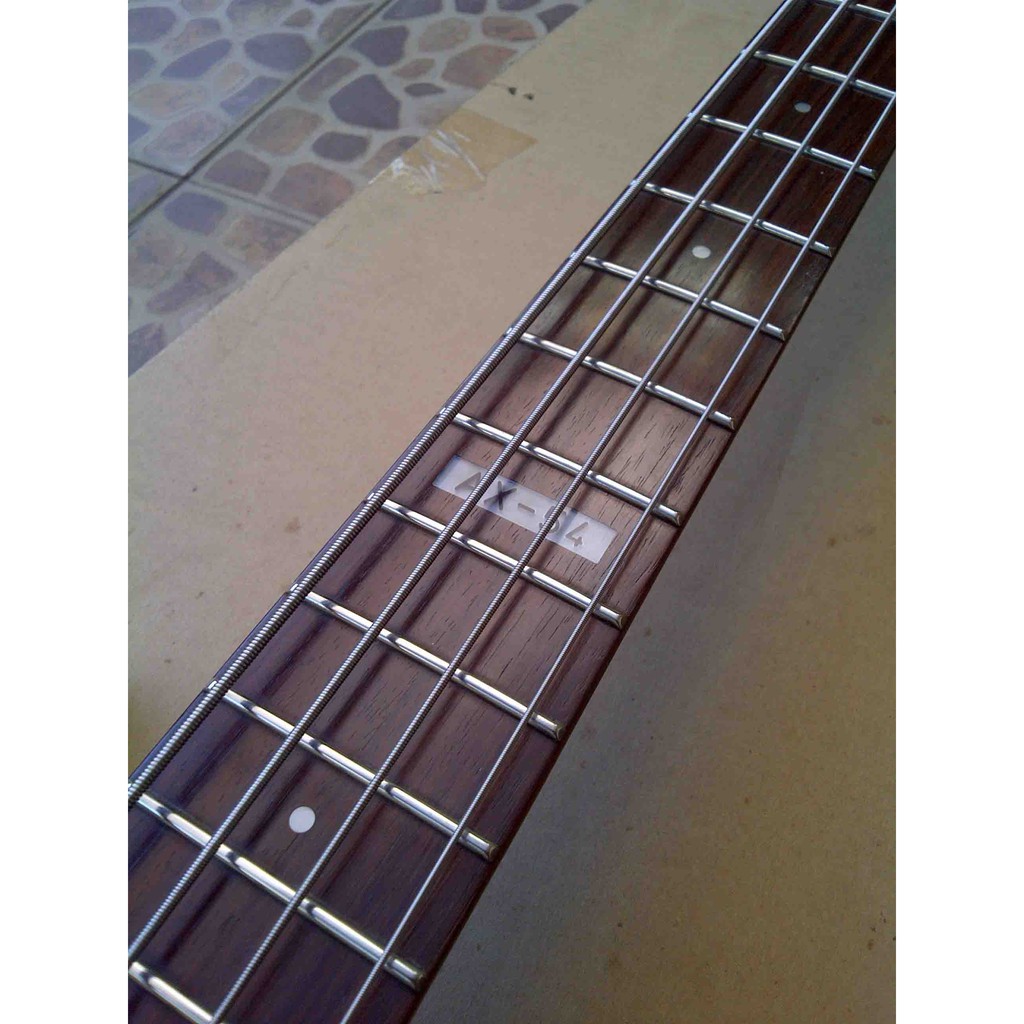 ESP LTD AX-54 Electric Bass Guitar Black Satin Active No Schecter Warwick Fender Rickenbacker Hofner