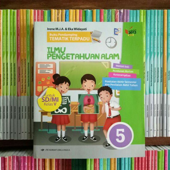 BUKU BUPING IPA SD/MI KELAS 5 REVISI K13N ERLANGGA
