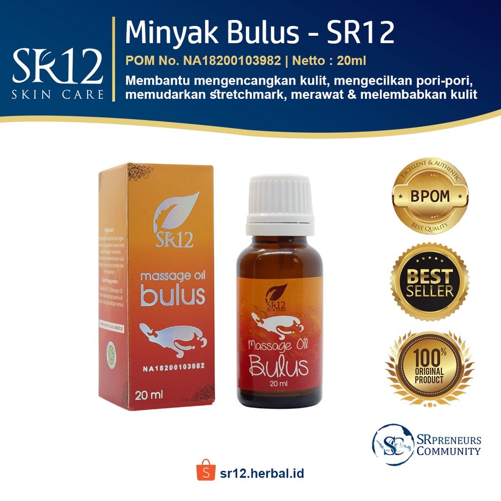 MINYAK BULUS SR12 PENGHILANG TAHI LALAT,KUTIL,MENGOBATI LUKA ,MENGENCANGKAN DAN MENGHALUSKAN WAJAH B
