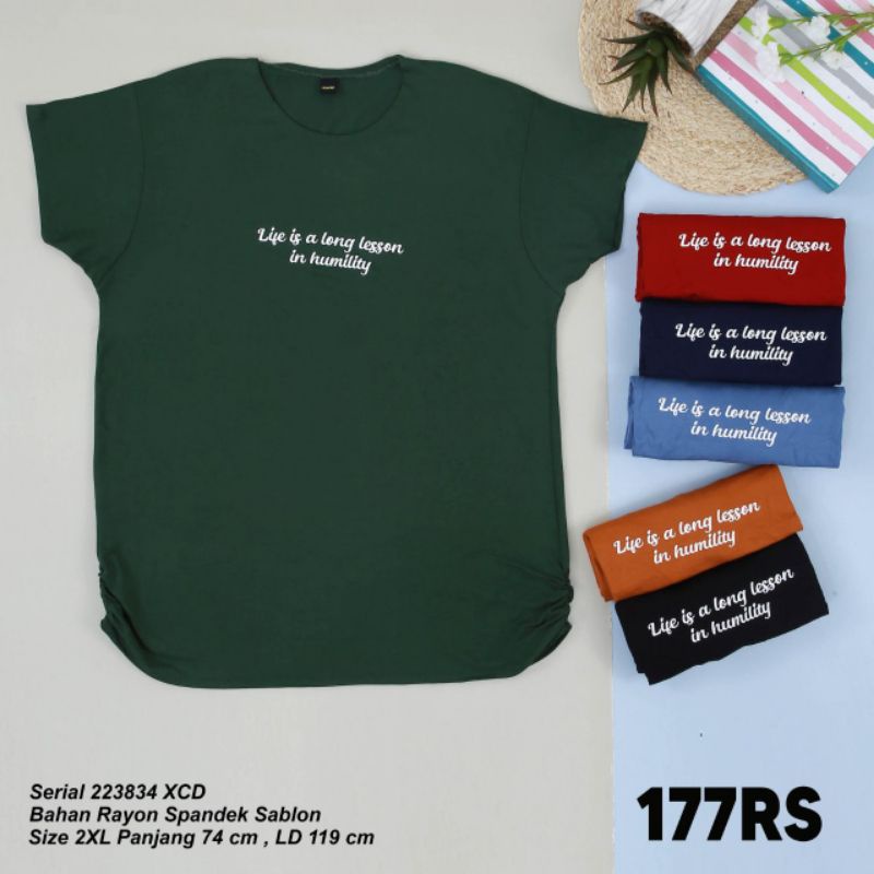 kaos polos spandek adem