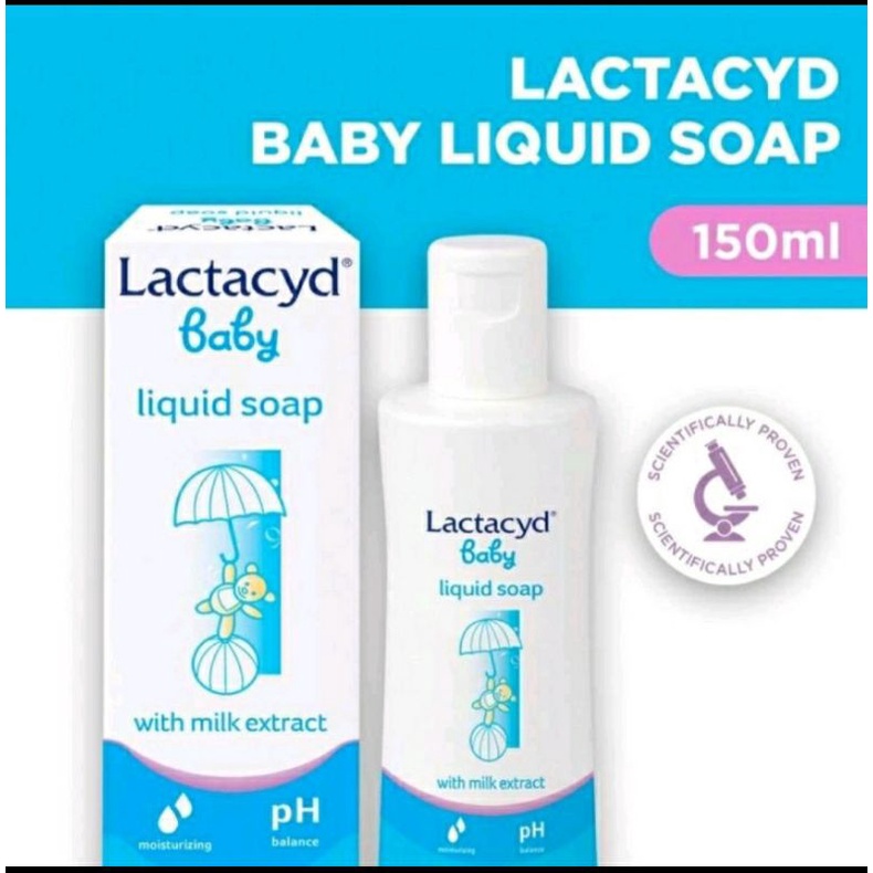 Lactacyd Baby Wash 150mL - Sabun Laktasit Bayi Anti Iritasi