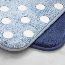 ACE HARDWARE Keset kamar mandi bathmat bata empuk Set 2pcs 40 x 60 cm / Arthome Set 2 Pcs Keset Kamar Mandi glow in the dark / KESET ANTI SELIP / KESET ANTI SLIP / KESET KAKI MENYERAP AIR / ALAS KAMAR MANDI