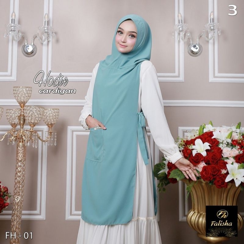 Hijab Jilbab Instan HODIE CARDIGAN Ceruty Premium Babydoll