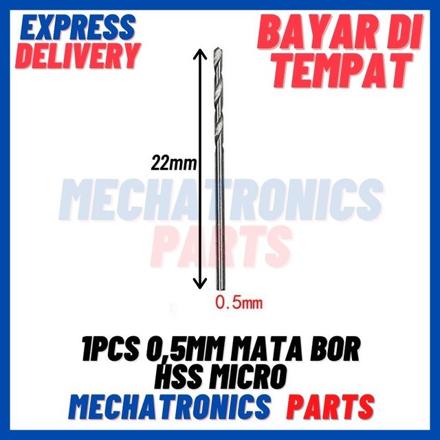 [PAS-9035] 0,5MM MATA BOR HSS MICRO SPECIAL TWISHT DRILL BITS STRAIGHT SHANK