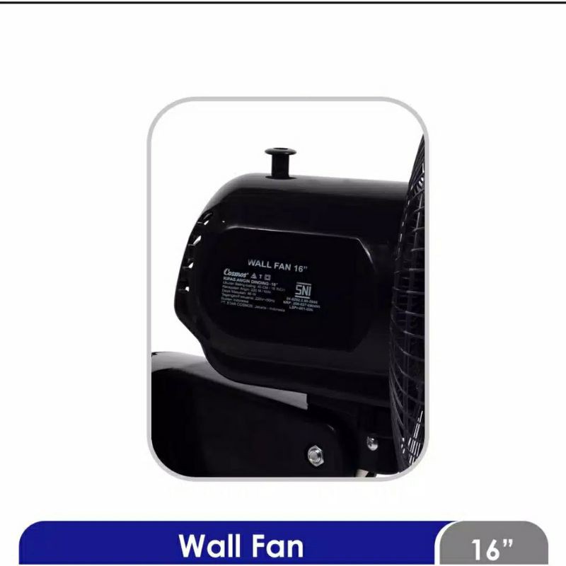 Cosmos Kipas Angin Listrik Dinding 16 Inch/ Kipas Wall Fan 16WFO/WFG