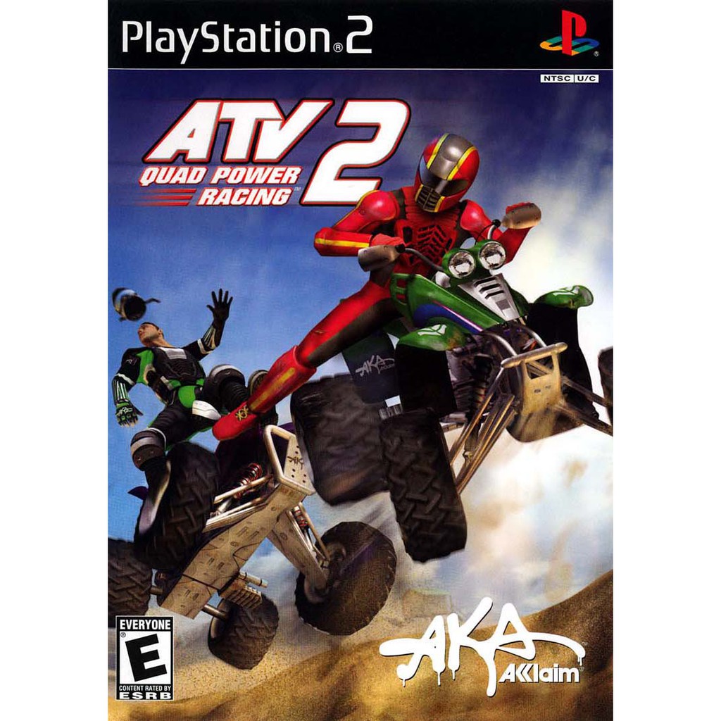 DVD Game PS2 ATV Quad Power Racing 2