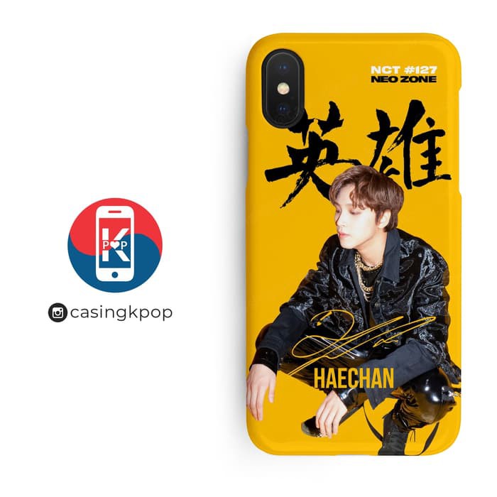 Caseme Casing Handphone KPOP NCT 127 NEO ZONE HAECHAN