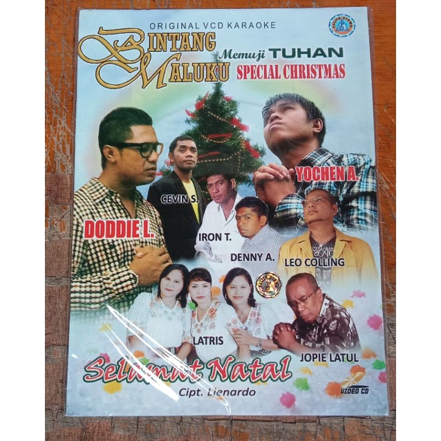 Kaset Vcd Original lagu Natal Bintang Maluku( spesial Christmast)