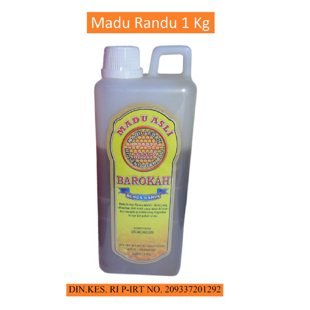 

Madu Randu BAROKAH 1 Kg 100% Asli Tanpa Campuran